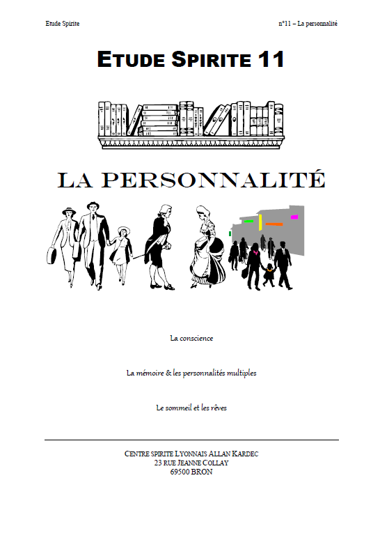 Etude n°11 - La personnalité