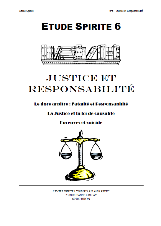 Etude n°6 - Justice et Responsabilité
