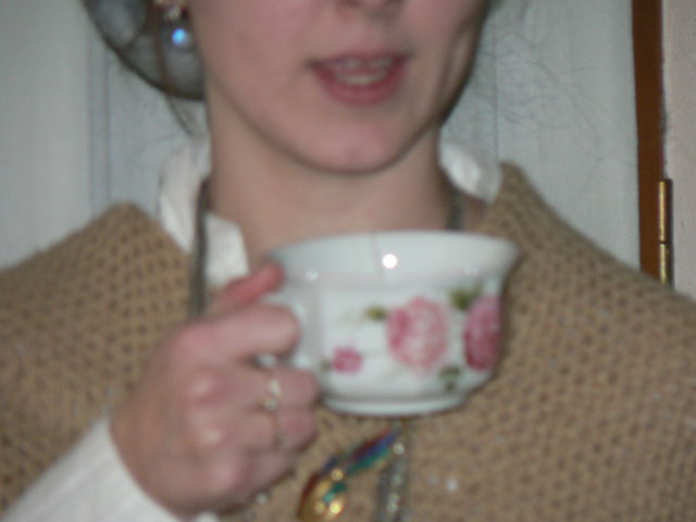 a cup of tea