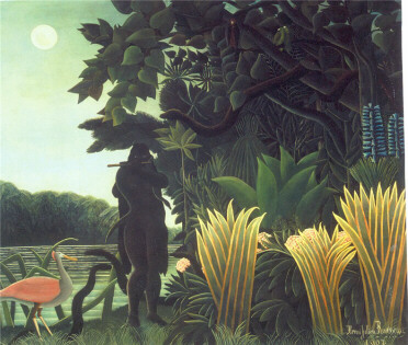  La charmeuse de serpents de Rousseau